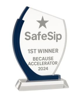 SafeSip BECAUSE Accelerator Award