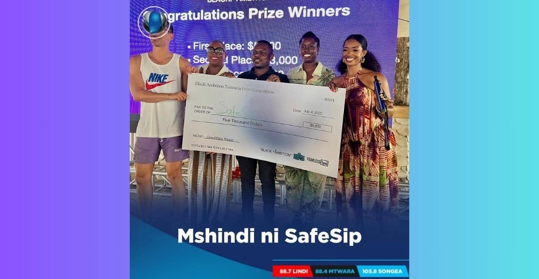 SafeSip Crowned Grand Prize Winner at Black Ambition — Highlighted on Clouds Media & FM